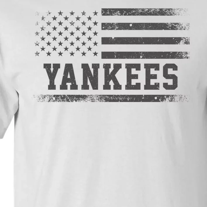 Yankees Usa Flag Tall T-Shirt