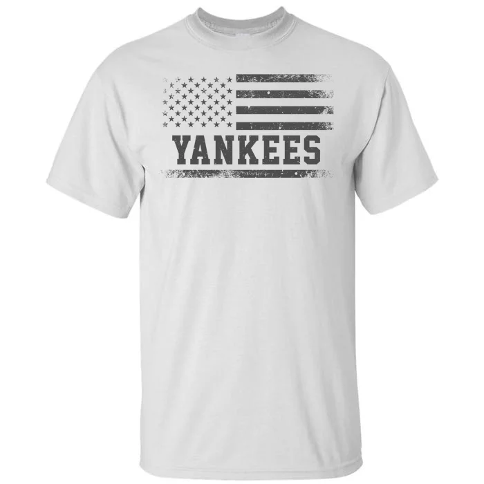 Yankees Usa Flag Tall T-Shirt