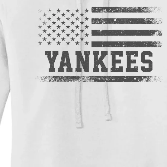 Yankees Usa Flag Women's Pullover Hoodie