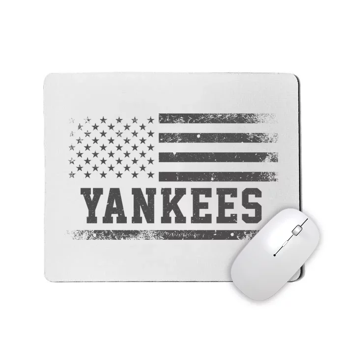 Yankees Usa Flag Mousepad