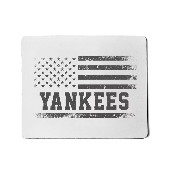 Yankees Usa Flag Mousepad