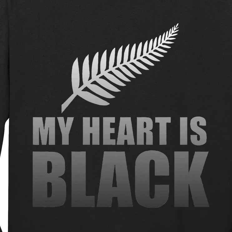 New Zealand Designed Rugby For Rugby Dads Long Sleeve Shirt