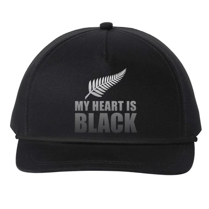 New Zealand Designed Rugby For Rugby Dads Snapback Five-Panel Rope Hat