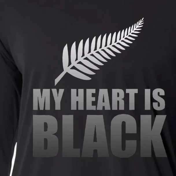 New Zealand Designed Rugby For Rugby Dads Cooling Performance Long Sleeve Crew