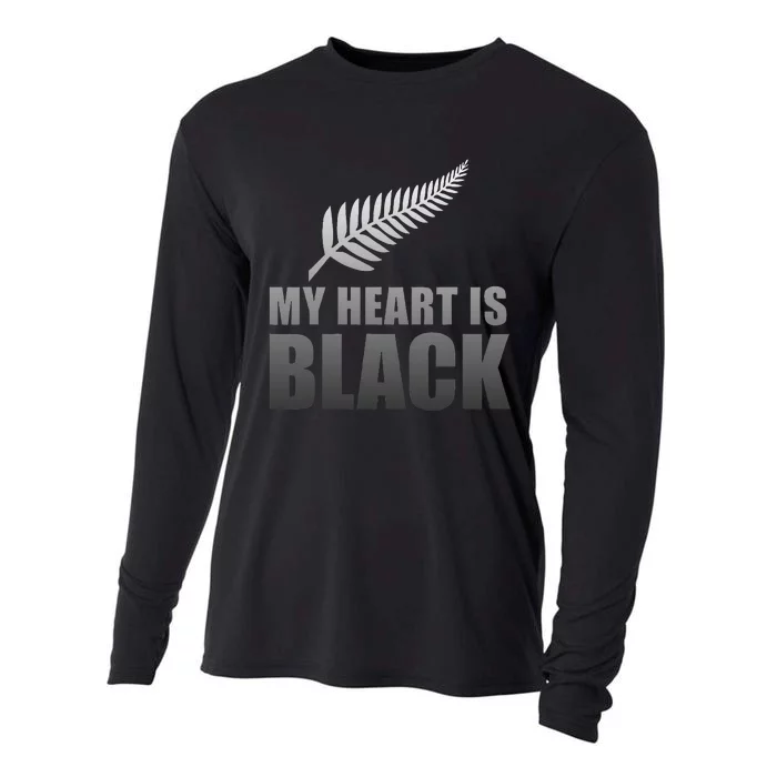 New Zealand Designed Rugby For Rugby Dads Cooling Performance Long Sleeve Crew