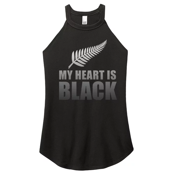 New Zealand Designed Rugby For Rugby Dads Women’s Perfect Tri Rocker Tank