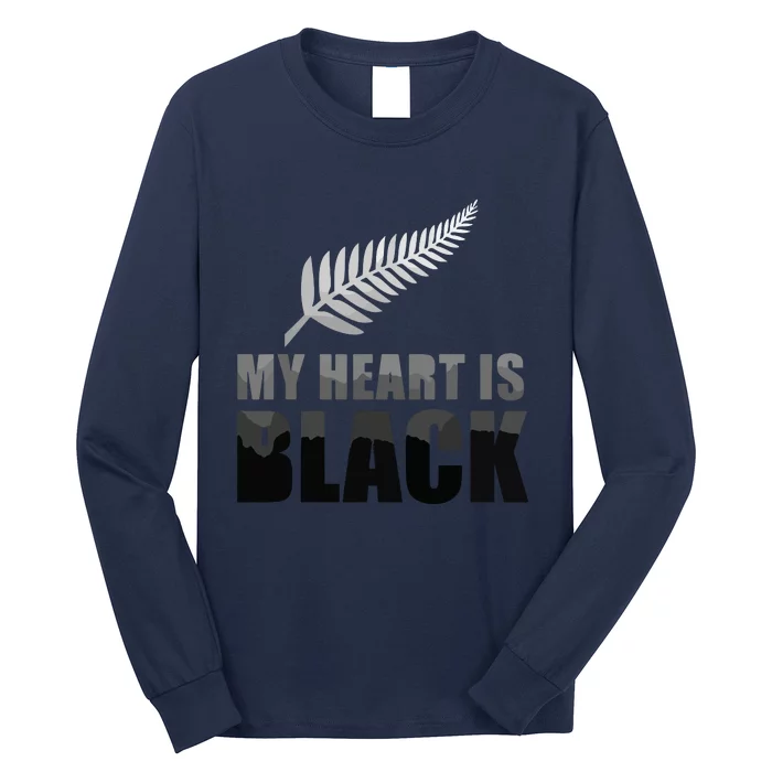 New Zealand Designed Rugby For Rugby Dads Long Sleeve Shirt