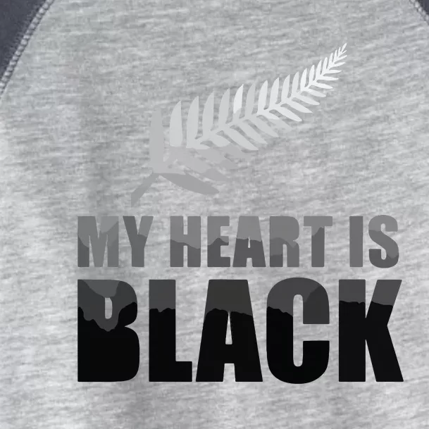 New Zealand Designed Rugby For Rugby Dads Toddler Fine Jersey T-Shirt