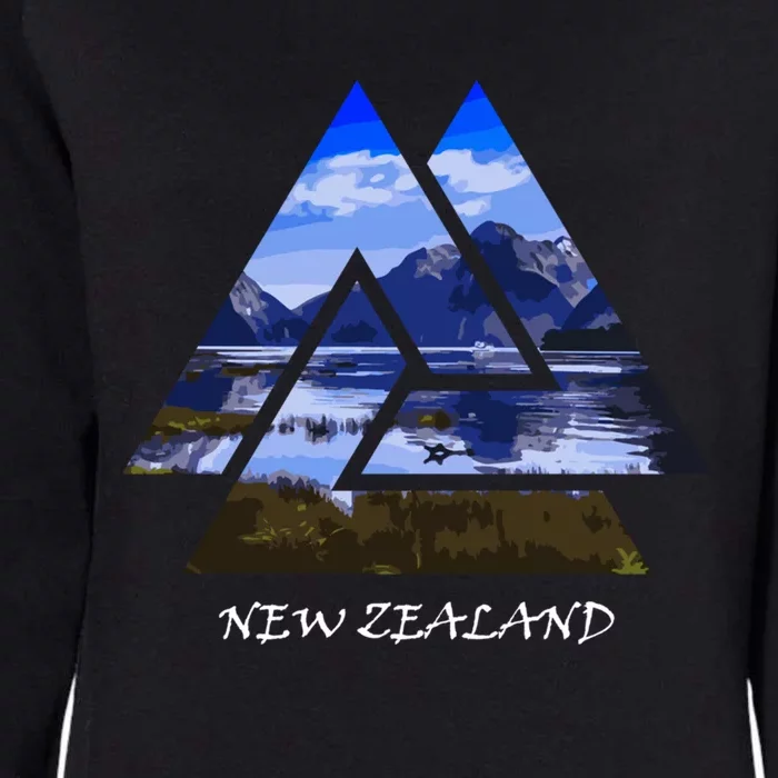 New Zealand Milford Sound Travel Gift Funny Gift Womens California Wash Sweatshirt