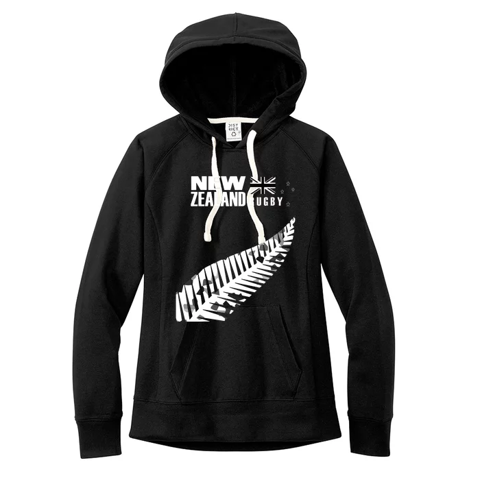 New Zealand Rugby Fan Haka Women's Fleece Hoodie