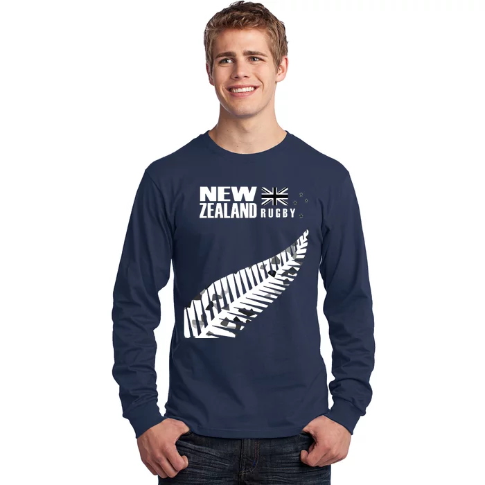 New Zealand Rugby Fan Haka Long Sleeve Shirt