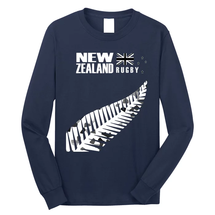 New Zealand Rugby Fan Haka Long Sleeve Shirt