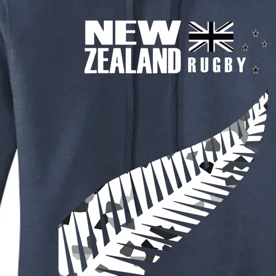 New Zealand Rugby Fan Haka Women's Pullover Hoodie