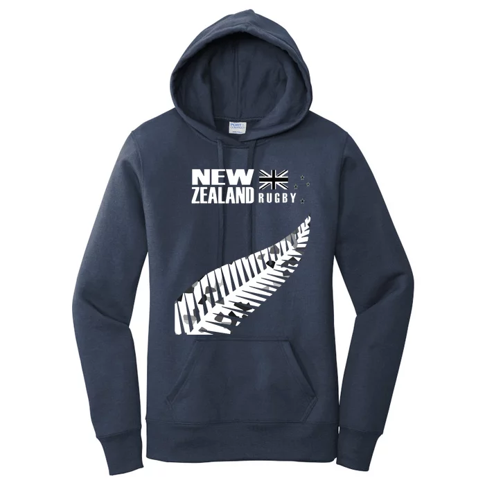 New Zealand Rugby Fan Haka Women's Pullover Hoodie