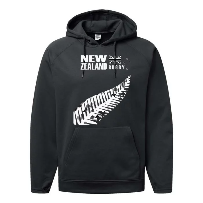 New Zealand Rugby Fan Haka Performance Fleece Hoodie