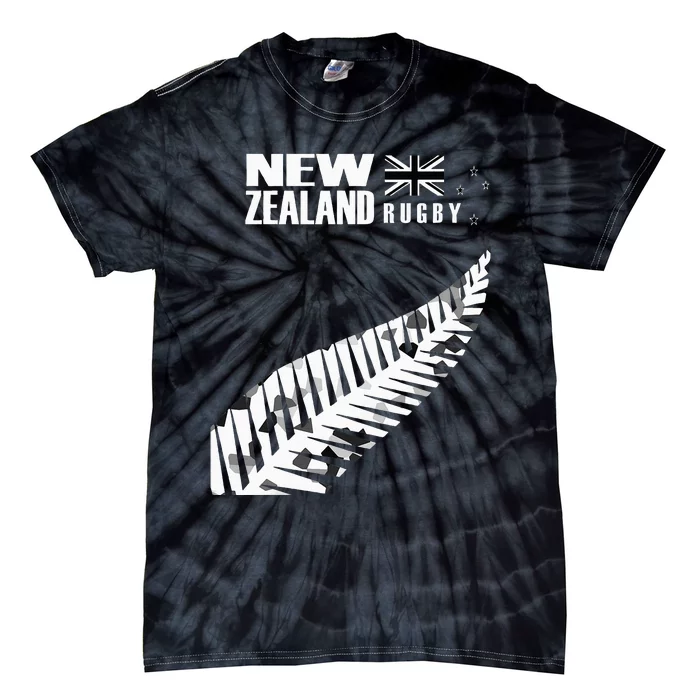 New Zealand Rugby Fan Haka Tie-Dye T-Shirt