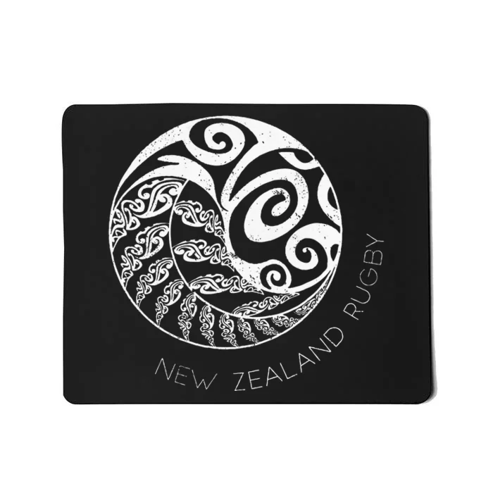 New Zealand Rugby Maori Inspired Kiwi & Silver Fern Mousepad