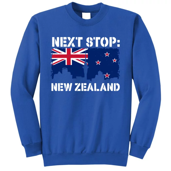 New Zealand Summer Vacation Trip Next Stop Vacay Vibes Gift Tall Sweatshirt