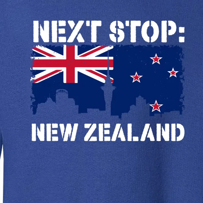 New Zealand Summer Vacation Trip Next Stop Vacay Vibes Gift Toddler Sweatshirt