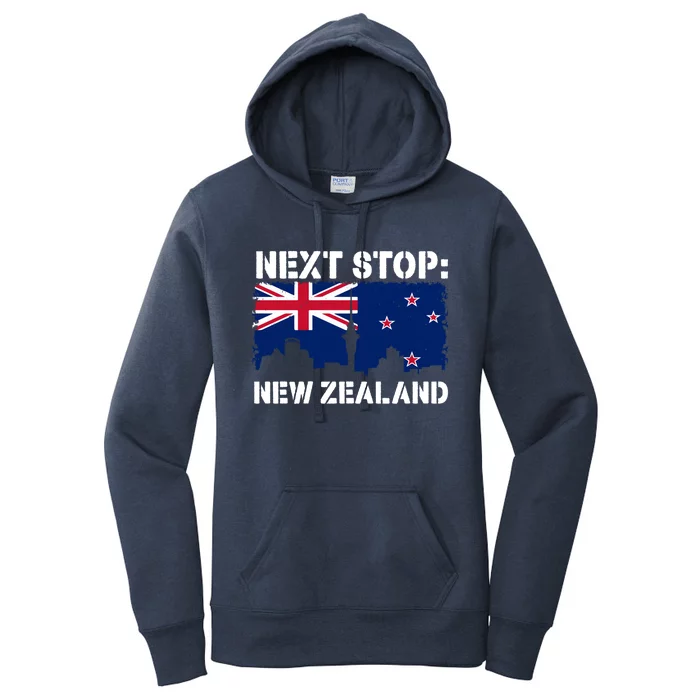 New Zealand Summer Vacation Trip Next Stop Vacay Vibes Gift Women's Pullover Hoodie