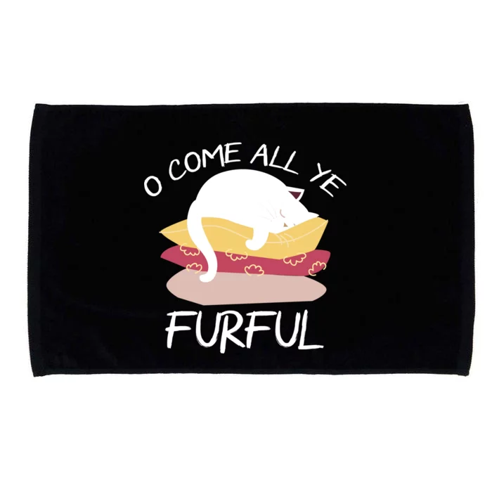 O Come All Ye Furful Microfiber Hand Towel