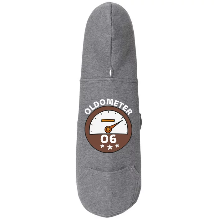 Oldometer 06 Gift Doggie 3-End Fleece Hoodie