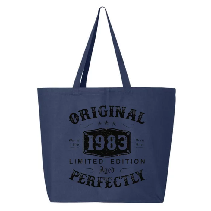 Original 1983 40 Years Old 40th Birthday Gifts For 25L Jumbo Tote