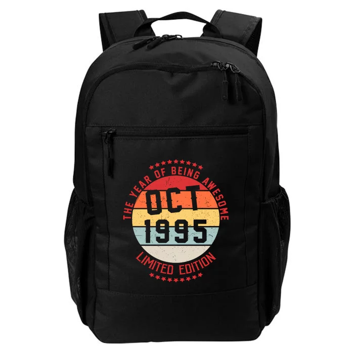 Oct 1995 Birthday The Year Of Being Awesome Gift Daily Commute Backpack