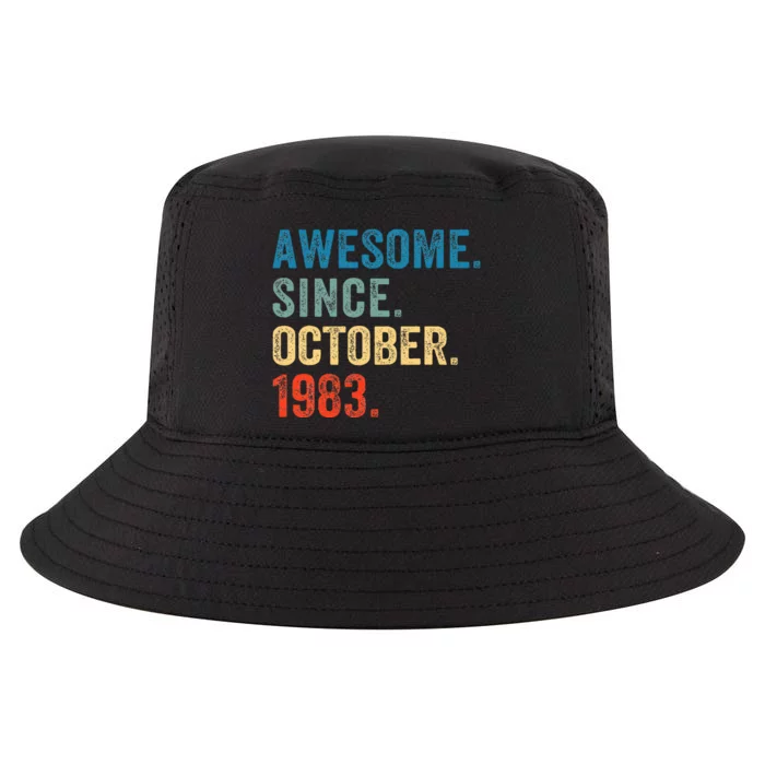 October 1983 Celebrating 40 Years old birthday Cool Comfort Performance Bucket Hat