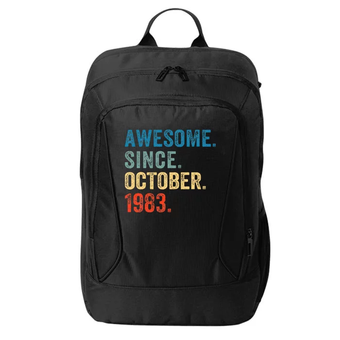 October 1983 Celebrating 40 Years old birthday City Backpack