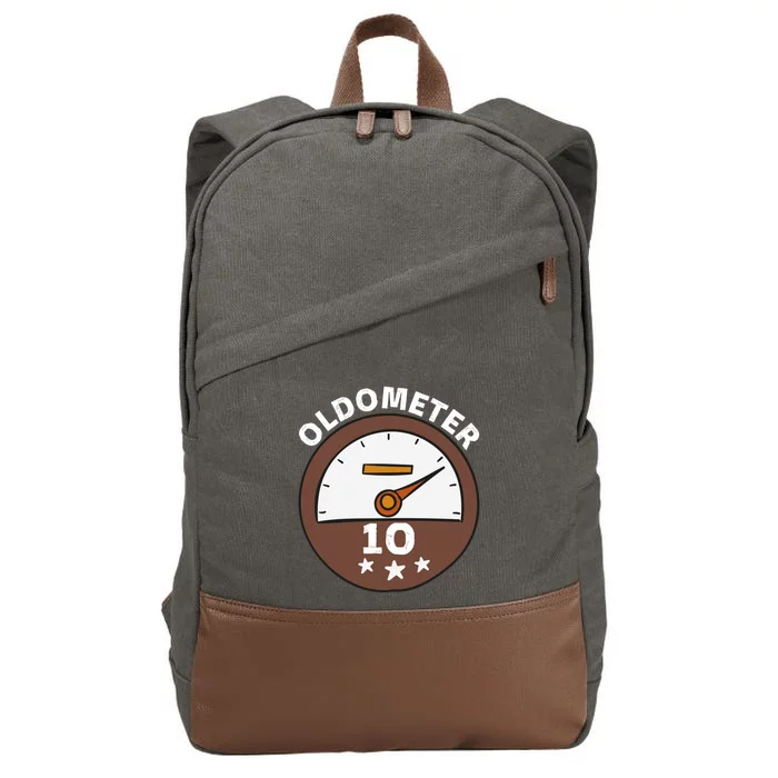 Oldometer 10 Gift Cotton Canvas Backpack