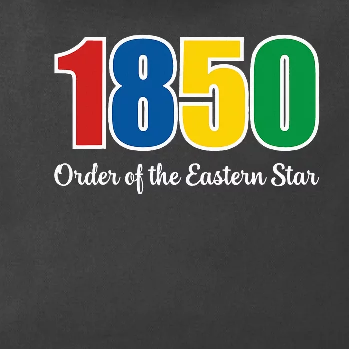 OES 1850 Number Order Of The Eastern Star Parents Day Zip Tote Bag