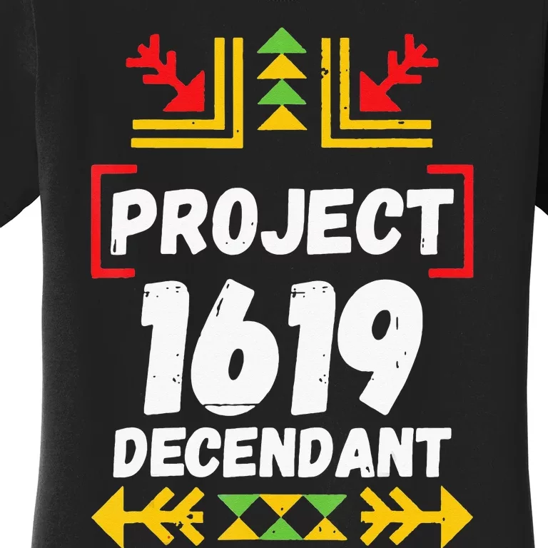 Official 1619 Project Black History Month Women's T-Shirt