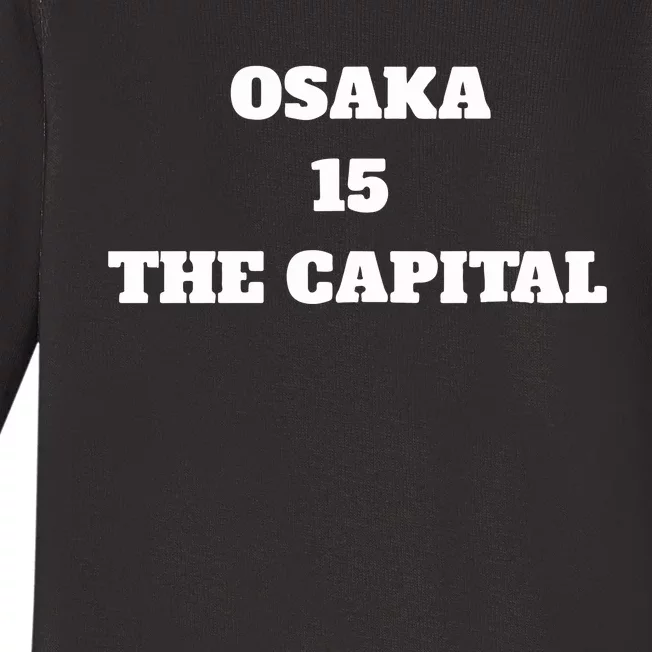 Osaka 15 The Capital Baby Long Sleeve Bodysuit