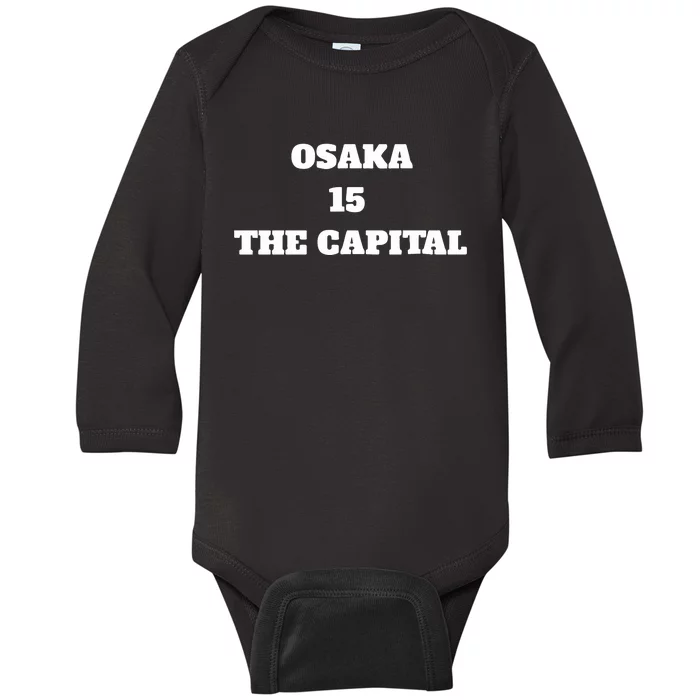 Osaka 15 The Capital Baby Long Sleeve Bodysuit