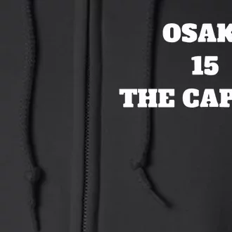 Osaka 15 The Capital Full Zip Hoodie