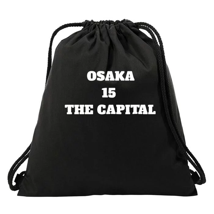 Osaka 15 The Capital Drawstring Bag