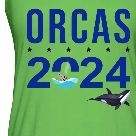 Orcas 2024 Awareness Ladies Essential Flowy Tank