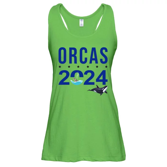 Orcas 2024 Awareness Ladies Essential Flowy Tank