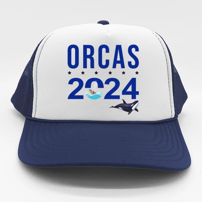 Orcas 2024 Awareness Trucker Hat