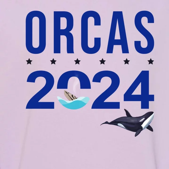 Orcas 2024 Awareness Garment-Dyed Sweatshirt