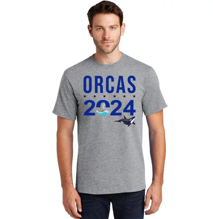 Orcas 2024 Awareness Tall T-Shirt