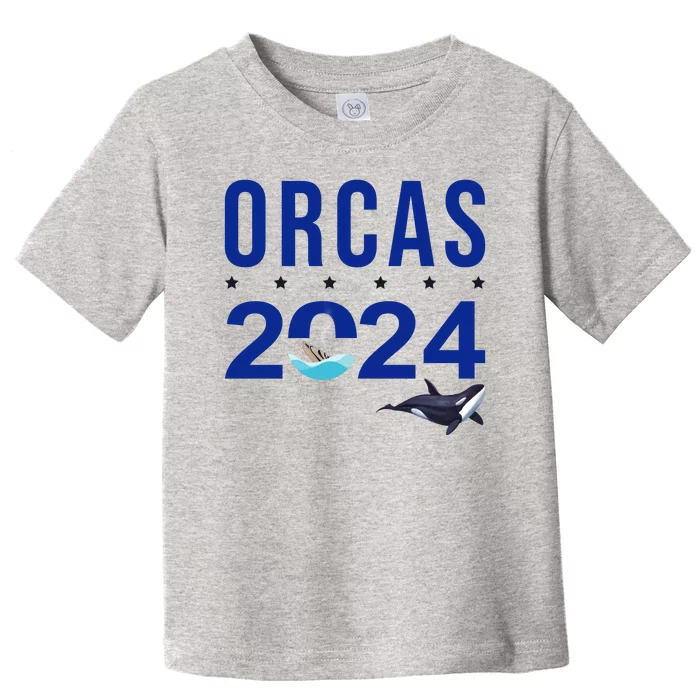 Orcas 2024 Awareness Toddler T-Shirt