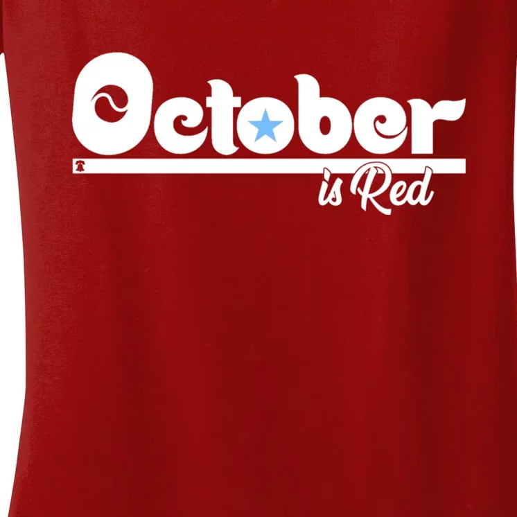 October 215 Designs Women's V-Neck T-Shirt