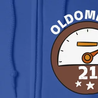 Oldometer 21 Great Gift Full Zip Hoodie