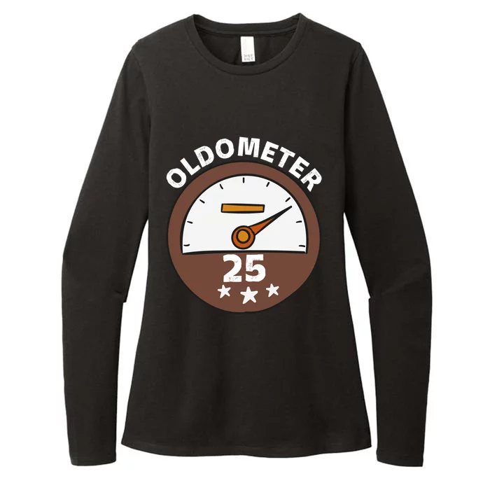 Oldometer 25 Gift Womens CVC Long Sleeve Shirt