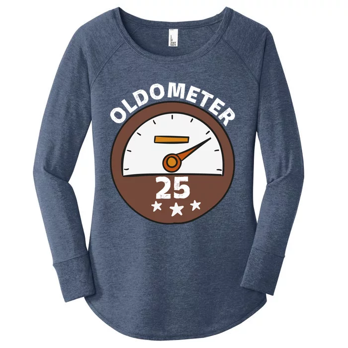 Oldometer 25 Gift Women's Perfect Tri Tunic Long Sleeve Shirt