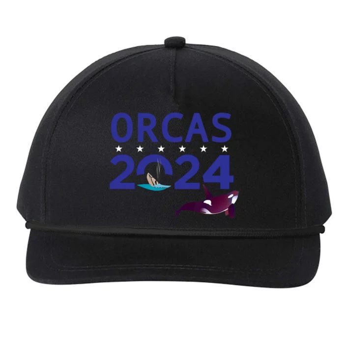 Orcas 2024 Snapback Five-Panel Rope Hat