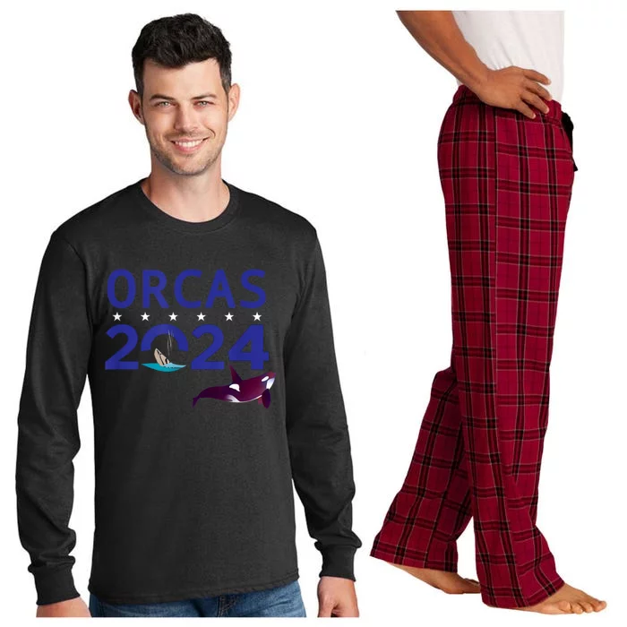 Orcas 2024 Long Sleeve Pajama Set