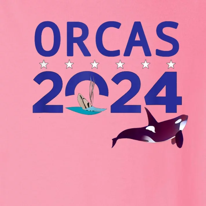 Orcas 2024 Toddler Long Sleeve Shirt